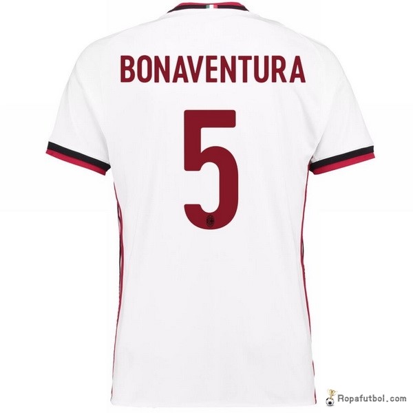 Camiseta AC Milan Replica Segunda Ropa Bonaventura 2017/18